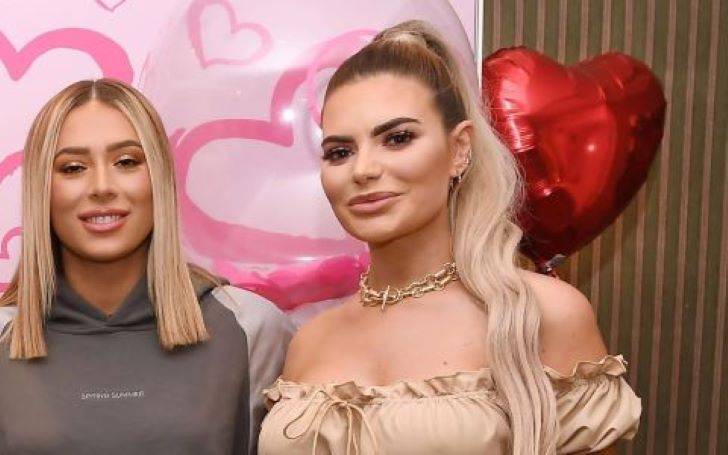 Love Island Star Megan Barton-Hanson Went Public With Her Romance With Towie's Demi At The ITV Summer Party